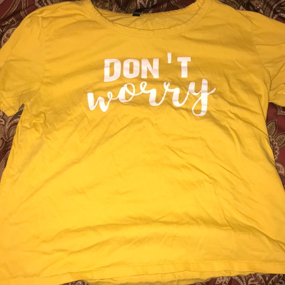 Yellow shirt